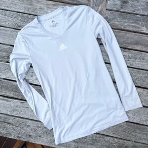 Adidas Climacool Long Sleeve V-neck Running Top